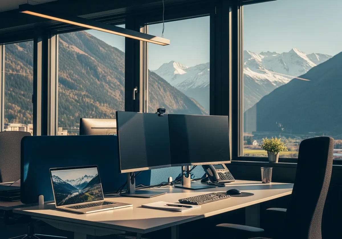 Bureau moderne PME Valais